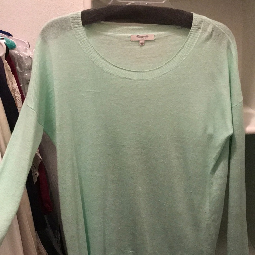 Madewell linen sweater